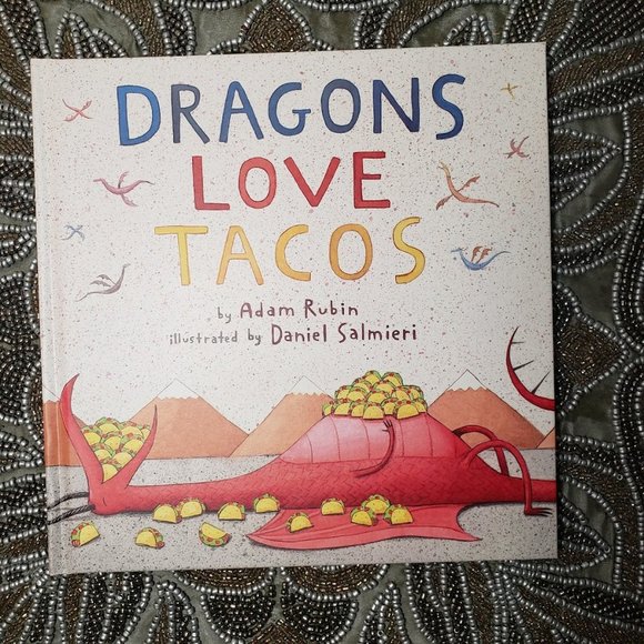 NEW Dragons Love Tacos Hardcover Book By Adam Rubin EASTER BASKET GIFT Shower - Picture 3 of 7